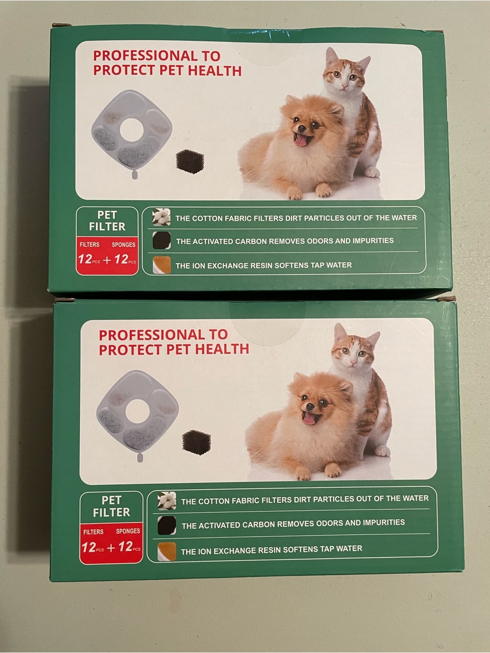 Pet Water Filter Replacement for Dogs and Cats  Pet Fountain bundle New